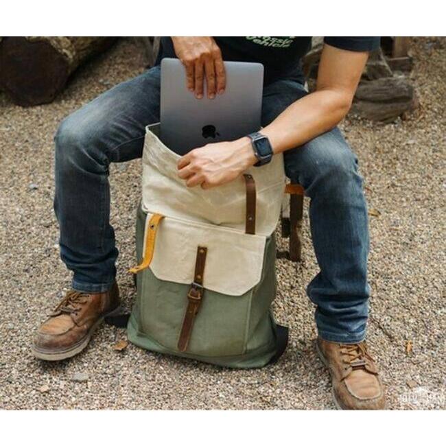Oldman Jacket オールドマンジャケット Arthur Backpack COLOR：Light Green リュックサック・ナップザック バッグ_2