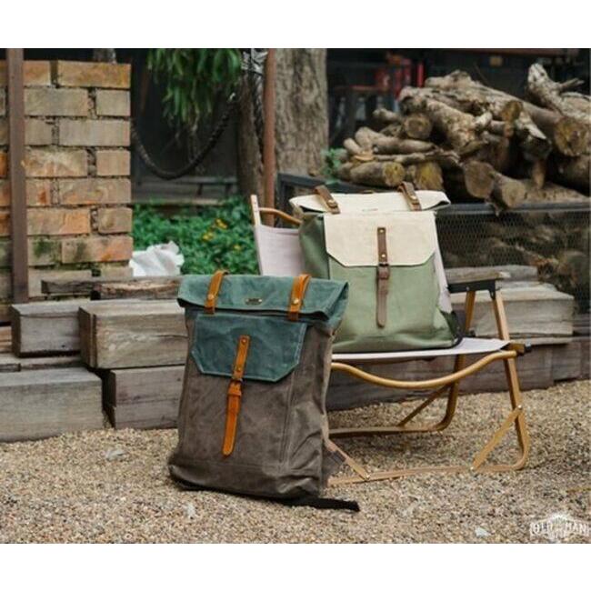 Oldman Jacket オールドマンジャケット Arthur Backpack COLOR：Light Green リュックサック・ナップザック バッグ_3