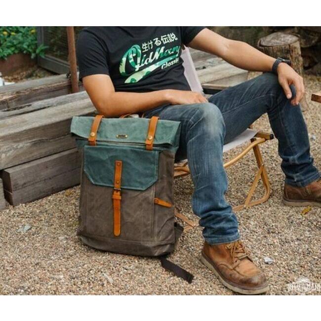Oldman Jacket オールドマンジャケット Arthur Backpack COLOR：Light Green リュックサック・ナップザック バッグ_4