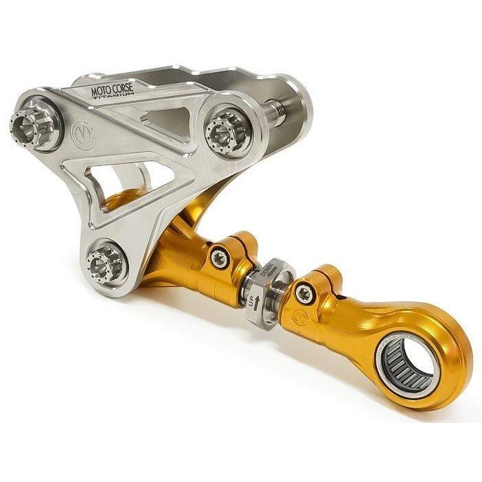 MOTO CORSE モトコルセ リアサスペンションリンク コンプリートキット カラー：シルバー DUCATI ドゥカティ 車高調キット・リンク サスペンション 足回り | MOTO CORSE
