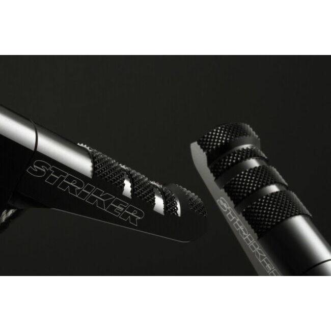 STRIKER ストライカー オリジナルタンデムステップバー“STC” カラー：シルバーアルマイト Hayabusa (GSX1300R 隼 ) SUZUKI スズキ ステップ 足回り_1
