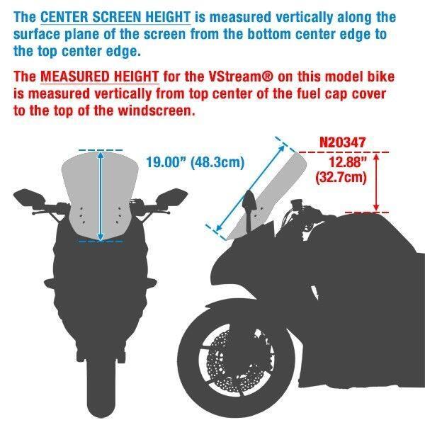 National Cycle ナショナルサイクル VStream Mid Windscreen MT-10 YAMAHA ヤマハ スクリーン 外装_6