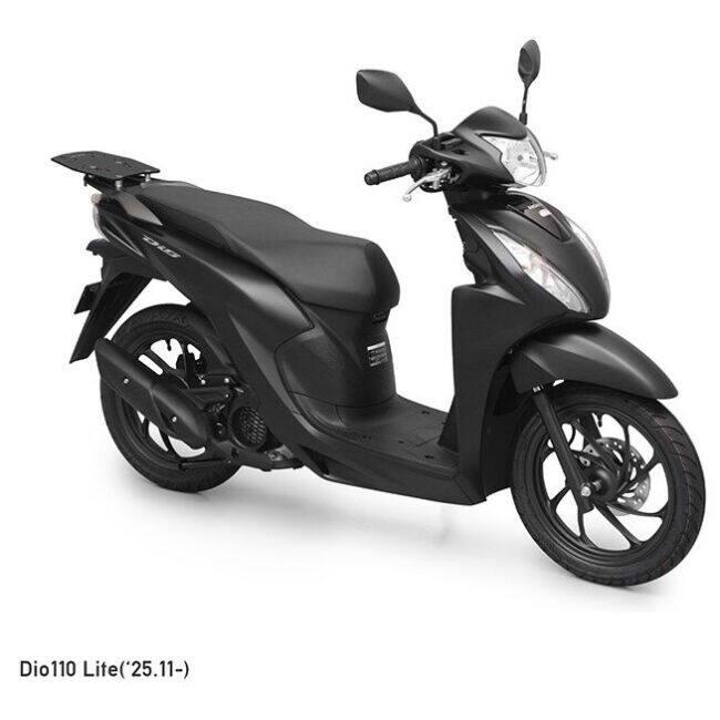 ENDURANCE エンデュランス アルミBOXベースセット＋BOX 50L Dio110 Lite HONDA ホンダ トップケース・テールボックス 車体用バッグ・ケースの画像
