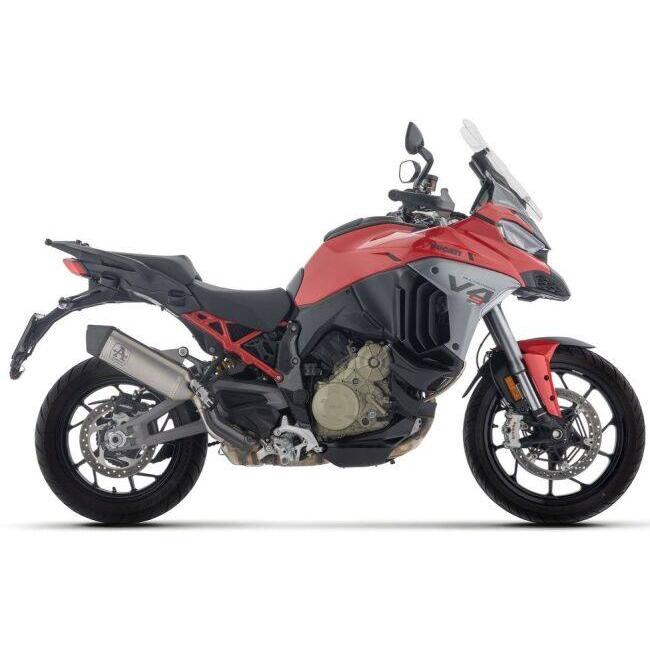 ARROW アロー Veloce silencer Silencer material：titanium Multistrada V4S V4 DUCATI ドゥカティ スリップオンマフラー マフラーの画像