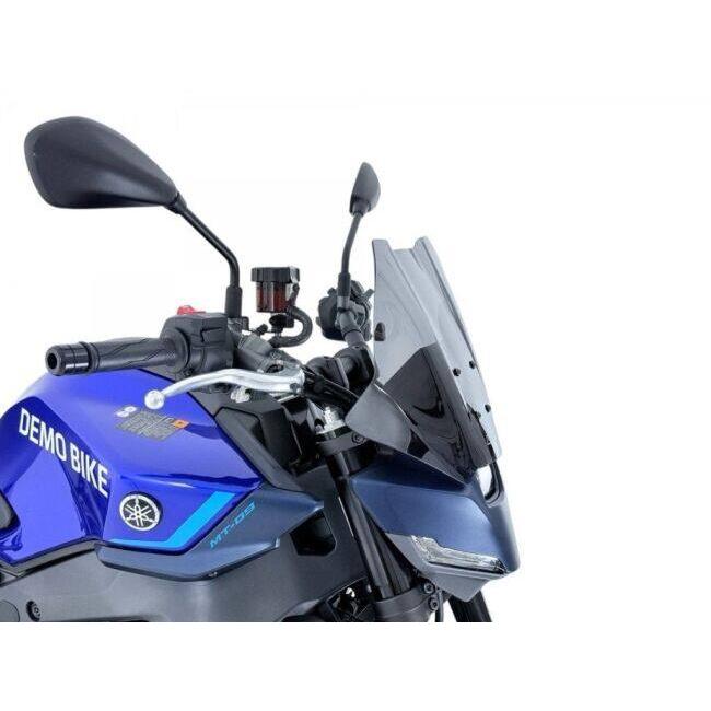 WRS ダブリューアールエス ウインドスクリーン (ツーリングタイプ) ＆ 専用サポートフレーム カラー：ダークスモーク MT-09 YAMAHA ヤマハ スクリーン 外装_5