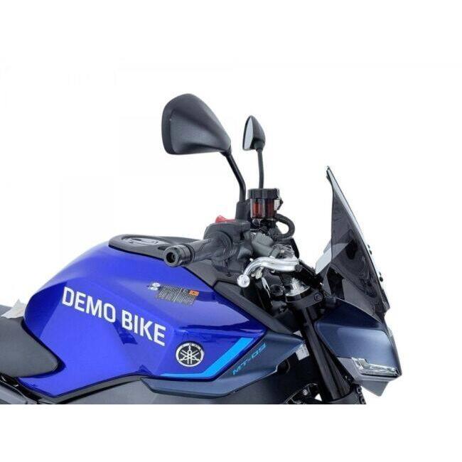 WRS ダブリューアールエス ウインドスクリーン (ツーリングタイプ) ＆ 専用サポートフレーム カラー：ダークスモーク MT-09 YAMAHA ヤマハ スクリーン 外装_6