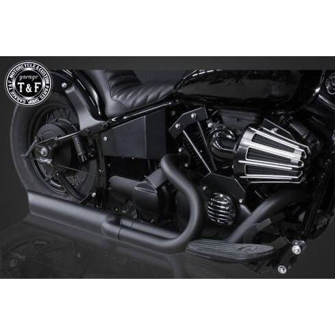 Garage T＆F ガレージ 2in1スラッシュカットマフラー ドラッグスター