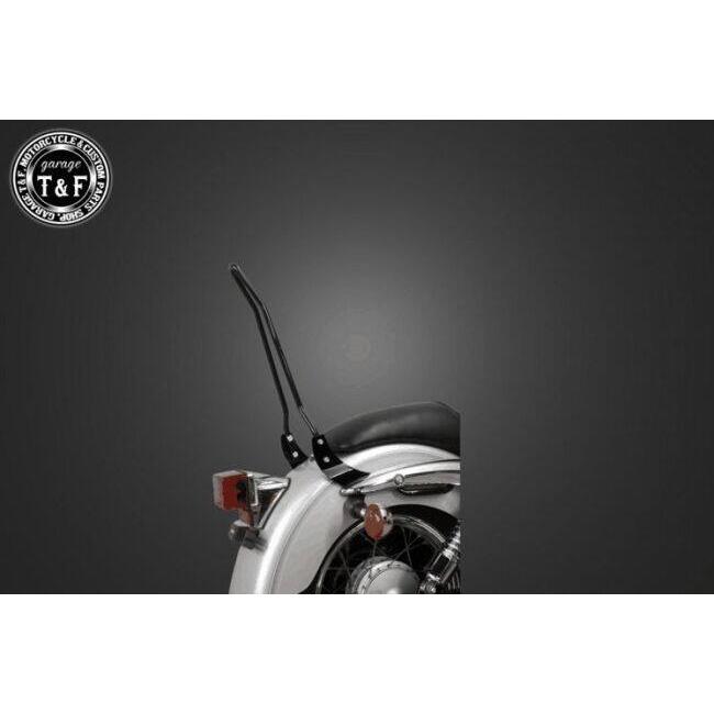 Garage T\u0026F ガレージ 純正フェンダー専用シーシーバー カラー：ブラック仕上げ / サイズ：ショート(長さ：約500mm) イントルーダーLC250 SUZUKI スズキの画像