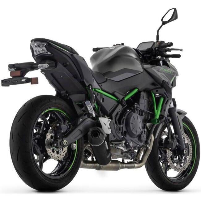 ARROW アロー Homologated full system with Indy Race EVO silencer Silencer material：aluminium Dark NINJA 650 Z KAWASAKI カワサキ マフラー