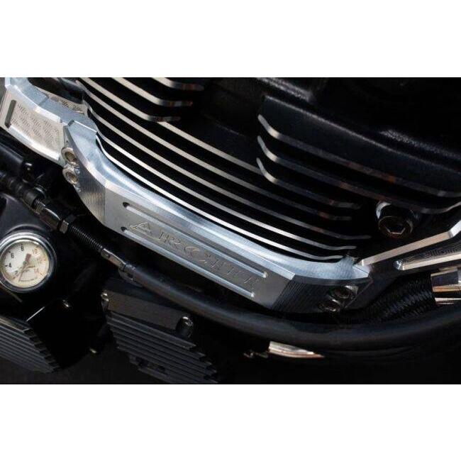 ARCHI アーキ ビレット ハニカム エンジンエンブレムキット Z900RS／CAFE カラー：マットブラック Z900RS KAWASAKI カワサキ サブフレーム フレーム_5