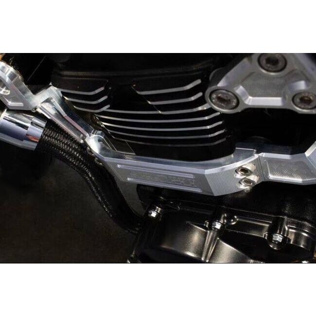 ARCHI アーキ ビレット ハニカム エンジンエンブレムキット Z900RS／CAFE カラー：マットブラック Z900RS KAWASAKI カワサキ サブフレーム フレーム_6
