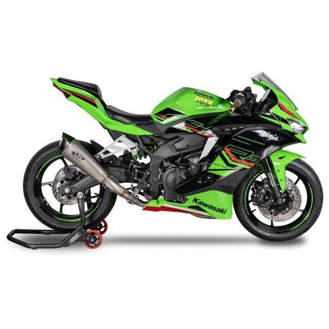 SPARK EXHAUST スパーク マフラー RACING コンプリート キット＋KONIX EVO：ステンレス マニホールド＋チタン サイレンサー ZX-4RR KAWASAKI カワサキ_1