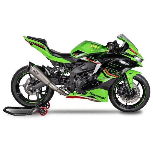 SPARK EXHAUST スパーク マフラー RACING コンプリート キット＋KONIX EVO：ステンレス マニホールド＋チタン サイレンサー ZX-4RR KAWASAKI カワサキ_2
