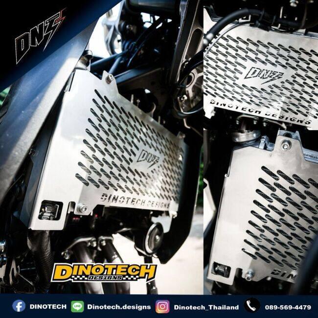 DINOTECH ダイノテック Radiator Guard for KLE500 / KLE500SE KLE 500 SE KAWASAKI カワサキ ラジエーターコアガード・オイルクーラーコアガード 冷却関連の画像