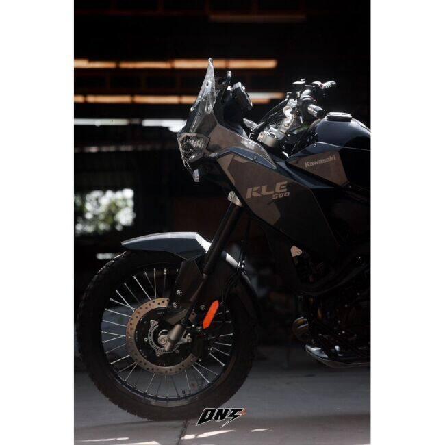 DINOTECH ダイノテック Radiator Guard for KLE500 / KLE500SE KLE 500 SE KAWASAKI カワサキ ラジエーターコアガード・オイルクーラーコアガード 冷却関連の画像