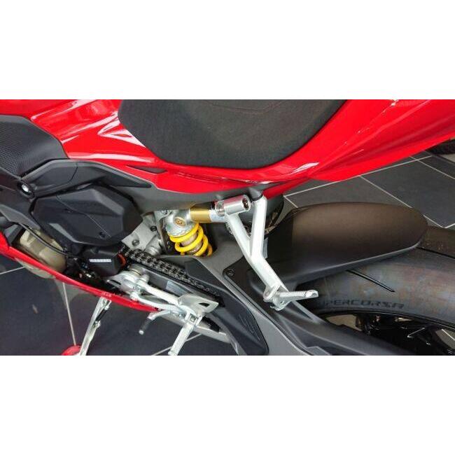 Fixe design フィックスデザイン ヘルメットロック M1 専用KIT DUCATI PANIGALE V4 / STREET FIGHTER タンデム左 カラー：SIL ドゥカティ ヘルメット_1