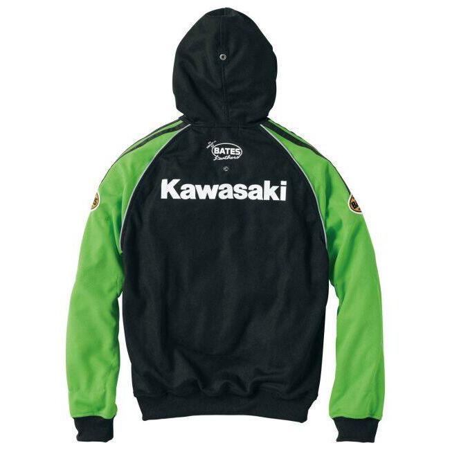カワサキ（Kawasaki） カワサキ×BATES クールテックスメッシュパーカー