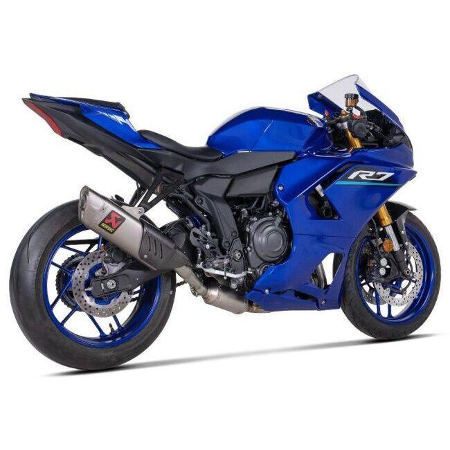 【値下げ】車検対応YZF-R7 (22-24) アクラポビッチ フルエキ AKRAPOVIC（アクラポビッチ） レーシングライン チタン フル