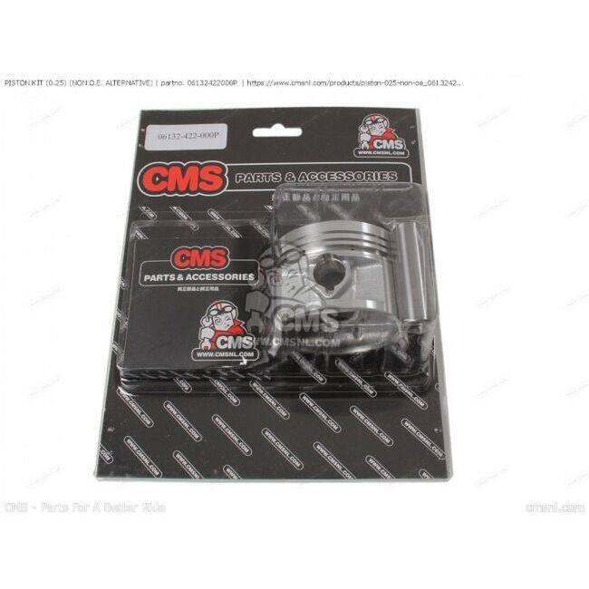 CMS シーエムエス PISTON KIT (0.25) (NON O.E. ALTERNATIVE)［06132422000P］ HONDA ホンダ ピストン エンジンパーツ エンジン_3