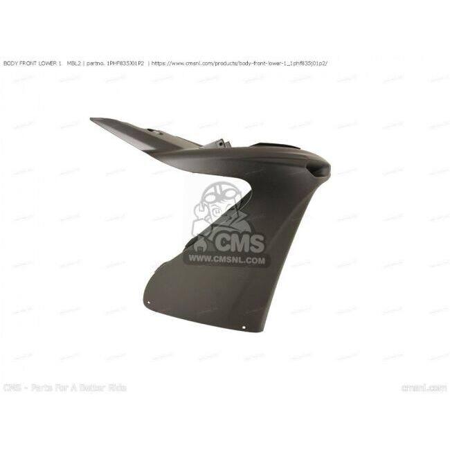 CMS シーエムエス BODY FRONT LOWER 1 MBL2［1PHF835J01P2］ NS50F NS50 NS50N YAMAHA ヤマハ アンダーカウル カウル関連 外装_2