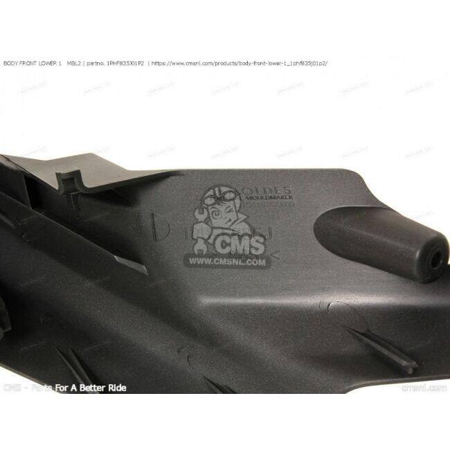 CMS シーエムエス BODY FRONT LOWER 1 MBL2［1PHF835J01P2］ NS50F NS50 NS50N YAMAHA ヤマハ アンダーカウル カウル関連 外装_4