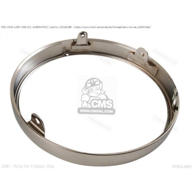 CMS シーエムエス RIM， HEAD LAMP (NON O.E. ALTERNATIVE)［23006038P］ KAWASAKI カワサキ ヘッドライト 灯火類 電装系_1