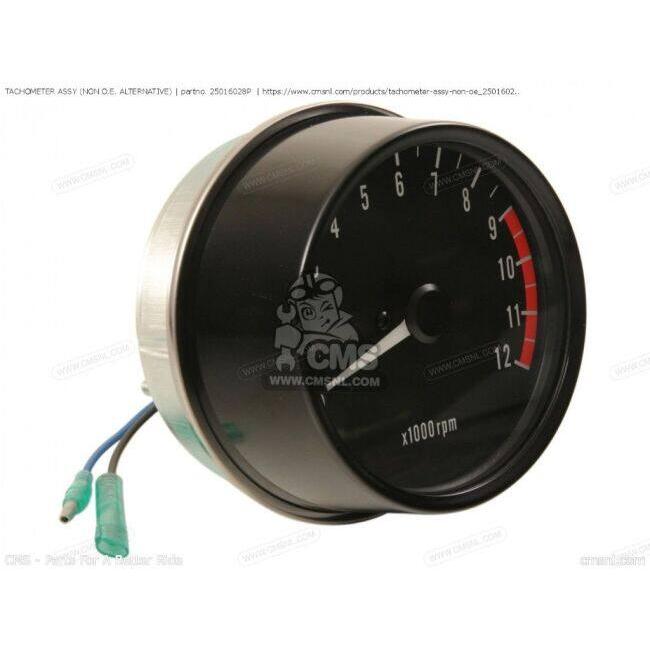 CMS シーエムエス TACHOMETER ASSY (NON O.E. ALTERNATIVE)［25016028P］ KAWASAKI カワサキ タコメーター メーター・インジケーター関係 電装系 | ブランド登録なし | 02