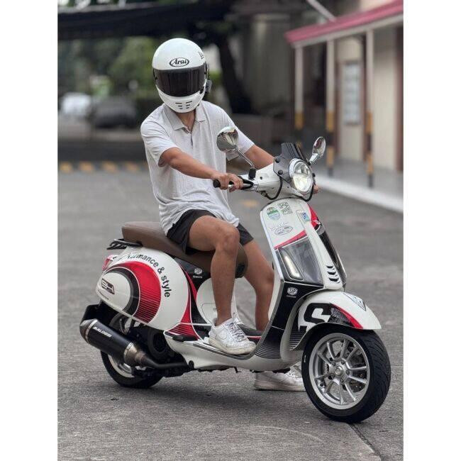 SIP Scootershop エスアイピー スクーターショップ 【SIP STYLE】 デカールセット Vespa ベスパ ステッカー・デカール 外装_5