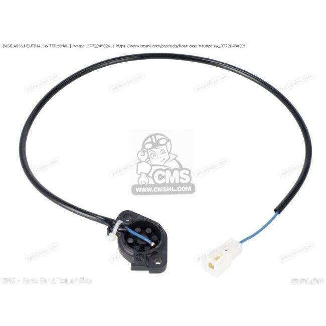 CMS シーエムエス BASE ASSY，NEUTRAL SW TERMINAL［3772048E20］ デスペラード800(マローダー800/VZ800) SUZUKI スズキ_1