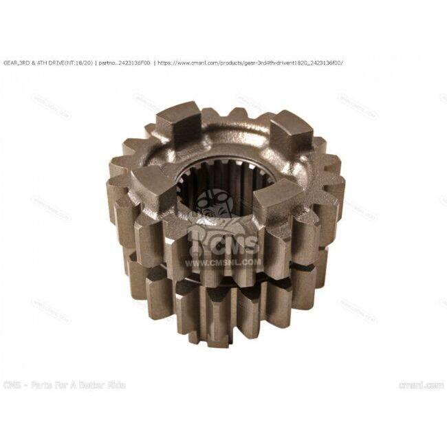 CMS シーエムエス GEAR，3RD ＆ 4TH DRIVE(NT：18/20)［2423136F00］ RM125 SUZUKI スズキ_1