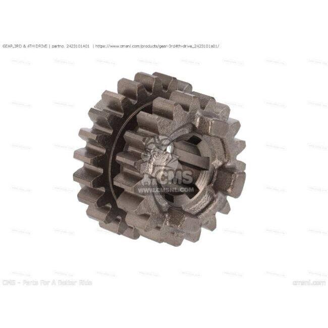 CMS シーエムエス GEAR，3RD ＆ 4TH DRIVE［2423101A01］ TS125 ハスラー SUZUKI スズキ_1