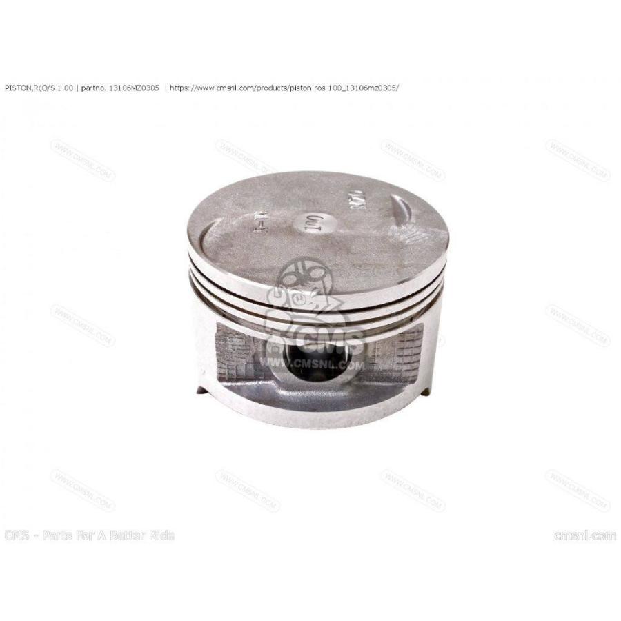 CMS シーエムエス PISTON，R(O/S 1.00［13106MZ0305］ HONDA ホンダ ピストン エンジンパーツ エンジン | ブランド登録なし
