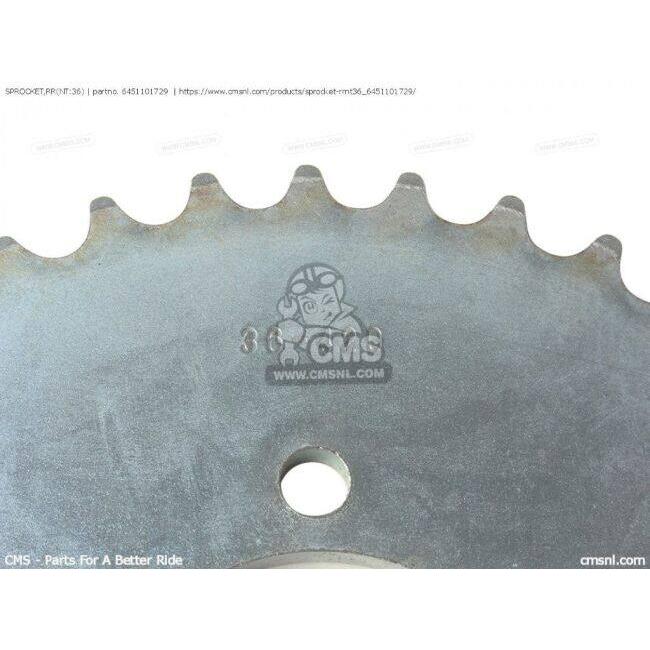 CMS シーエムエス SPROCKET，RR(NT：36)［6451101729］ RV50 FR50 SUZUKI スズキ_1