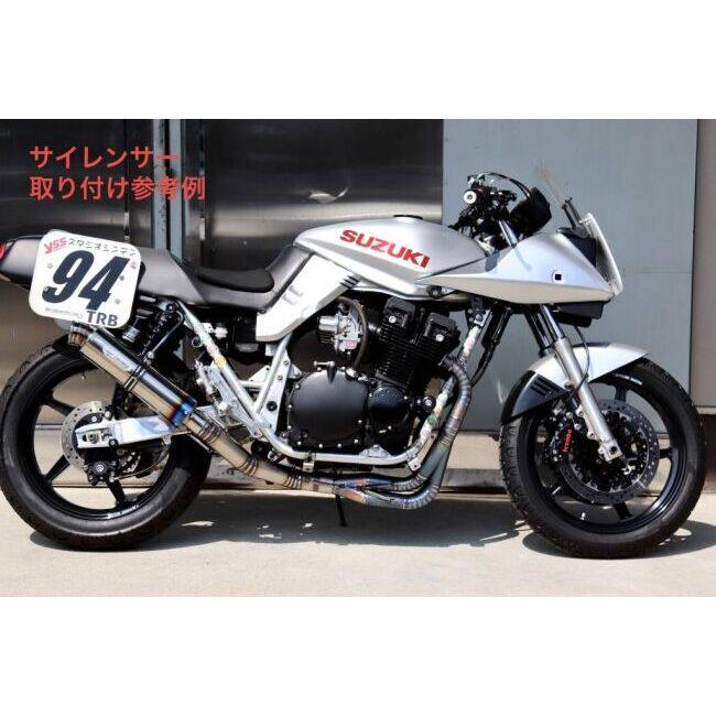 SSP Factory SSPファクトリー GSX1100S/750SチタンWAGIRIエキパイ カラー：ポリッシュチタン GSX750S カタナ GSX1100S (刀) SUZUKI スズキ エキゾーストパイプ_1