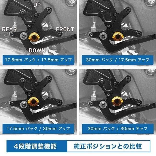 haru様確認用 ENDURANCE（エンデュランス） 組み合わせバックステップキットHG