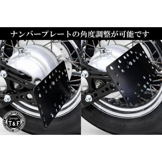 Garage T＆F ガレージ サイドナンバーキット＆ブレットテールランプ