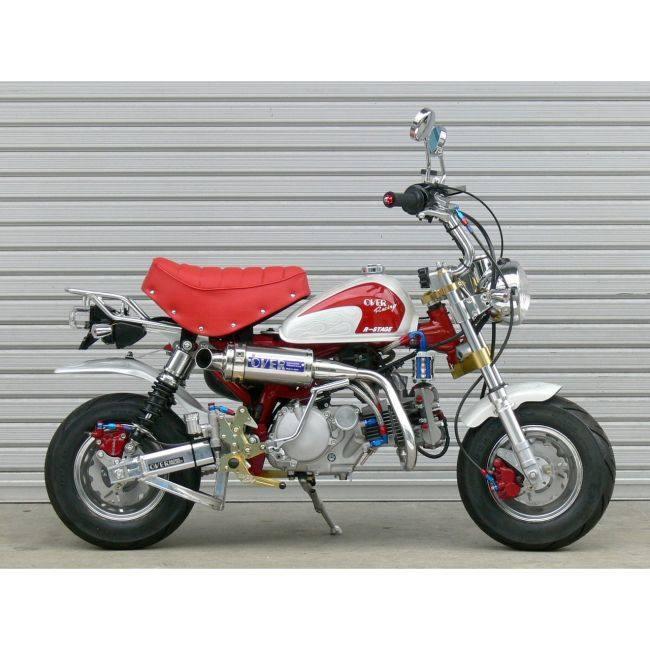 OVER RACING オーヴァー ステンチタン アップマフラー (SS/Ti