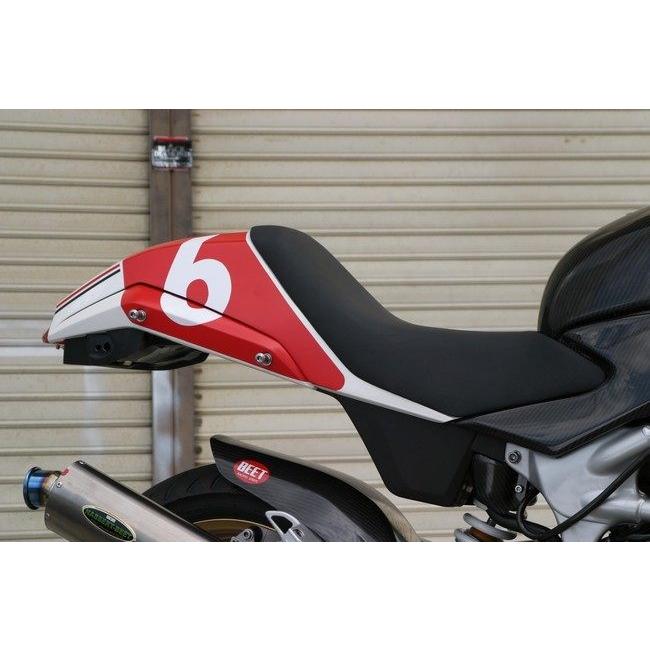 あああ　vtr250シートカウル A-TECH エーテック シングルシートカウル 素材：FRP／白 VTR250