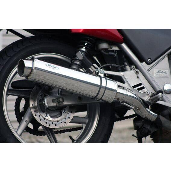 REALIZE - Realize リアライズ アリア スリップオンマフラー サイレンサーエンド：スラッシュ挙げ句のはて ゼファーX KAWASAKI カワサキ えり巻き バイク-スリップオンマフラー-マフラー