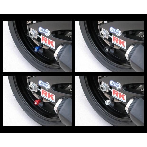 J-TRIP ジェイトリップ アルミ製スイングアームフックボルト カラー：シルバー  ZRX400 ZX-7R ZX-7RR ZXR250 ZXR400 ZXR750 ザンザス ゼファーχ バリオスI | JーTRIP | 04