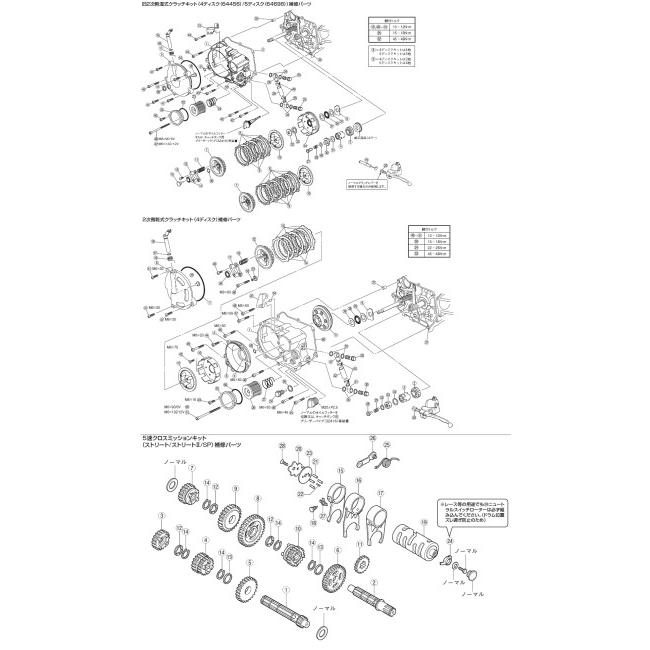 DAYTONA デイトナ 【クラッチキット共有補修部品】 オイルスルー｜webike02｜03