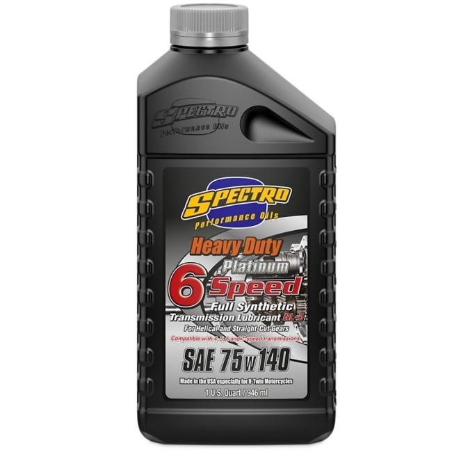スペクトロ HDプラチナム 6速トランスミッション75w140 4本セット SPECTRO スペクトロ HD プラチナム 6スピードトランスミッションオイル