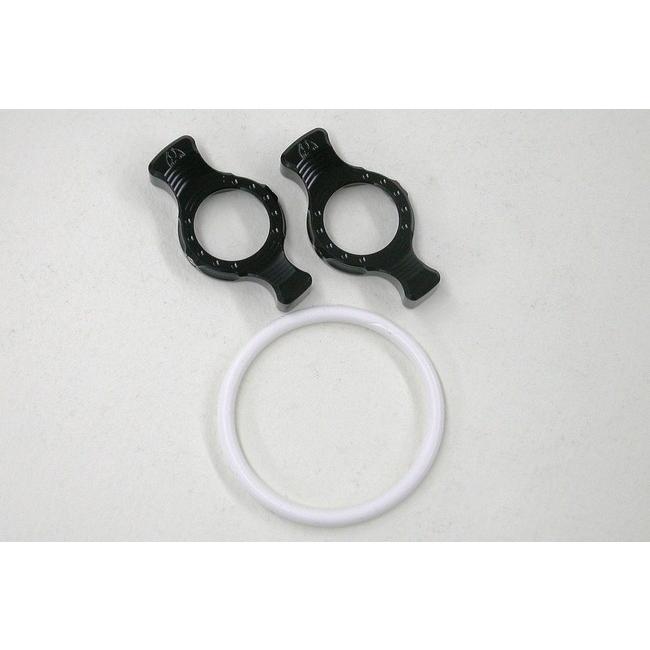 K-FACTORY ケイファクトリー イニシャルアジャスター Cタイプ (オーリンズ正立フォーク) スーパーブラック XJR1300 XJR1200 S1000RR YAMAHA ヤマハ BMW 足回り | K-FACTORY