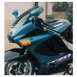 MRA - エムアールエー 映写幕 一風変わった 色つや：読みやすい/グラデーション絶無 ZZR1100 KAWASAKI カワサキ 飾りつけ 外装パーツ-スクリーン-車、バイク、自転車