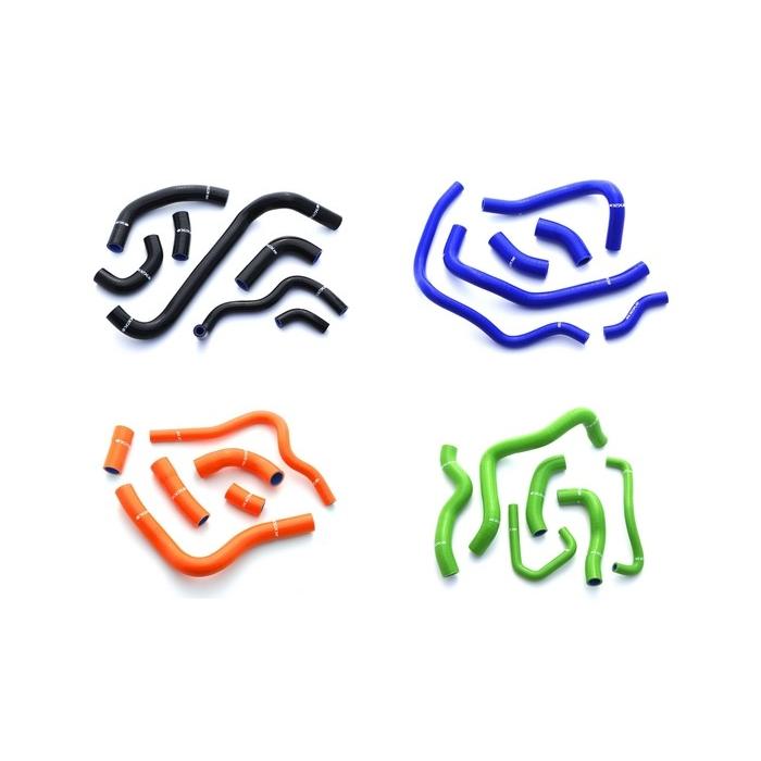 NEX Performance ネックスパフォーマンス シリコンラジエターホースキット カラー：グリーン ZX-10R KAWASAKI カワサキ ラジエーター 冷却関連 エンジン | ブランド登録なし | 03