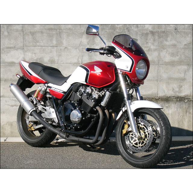 CHIC DESIGN シックデザイン ロードコメット カラー：Cブレイジングレッド／ホワイト／ブラック（CBXカラー） / スクリーンカラー：クリア CB400スーパーフォアの画像