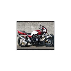 CHIC DESIGN シックデザイン ロードコメット カラー：Cブレイジングレッド／ホワイト／ブラック（CBXカラー） / スクリーンカラー：クリア CB400スーパーフォアの画像