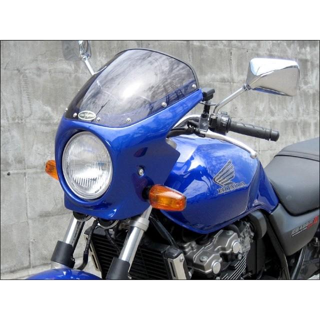 CHIC DESIGN シックデザイン ロードコメット カラー：Cブレイジングレッド／ホワイト／ブラック（CBXカラー） / スクリーンカラー：クリア CB400スーパーフォアの画像