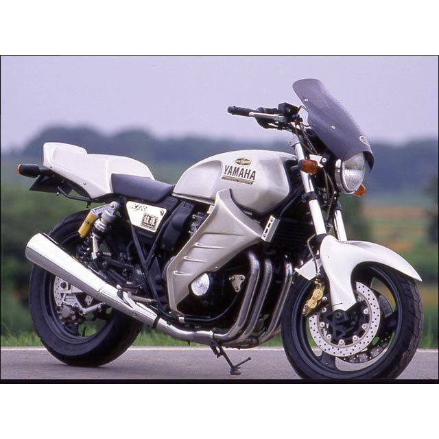 CHIC DESIGN シックデザイン ガイラシールド スクリーンカラー：スモーク / サイズ：S XJR400 XJR400S XJR400R YAMAHA ヤマハ スクリーン 外装 | CHIC DESIGN | 02