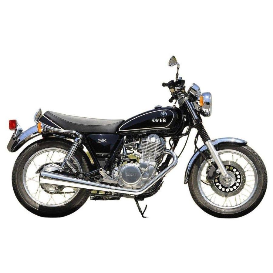 SR400 OVER SSメガホンマフラー OVER RACING（オーバーレーシング） OVER オーヴァー SSメガホン